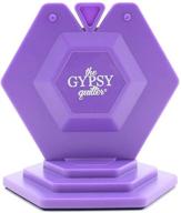 🧵 enhance your sewing efficiency with the gypsy quilter chain piece thread cutting gizmo (purple)(tgq052) logo