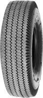 🌿 deli tire s-389: reliable 4-ply tubeless lawn and garden tire (4.10/3.50-5) logo