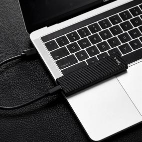 img 2 attached to 💾 Эффективное хранение и доступ к вашим данным с портативным внешним жестким диском Lrfeng на 2 ТБ: USB Type-C для ПК и MacBook