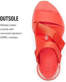 img 1 attached to 👠 Step up your style game with Sorel Women's Kinetic Impact Sandal