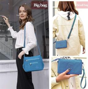 img 2 attached to 👜 Stylish and Versatile Scioltoo Lightweight Crossbody Messenger Shoulder Women's Handbags & Wallets for Satchels: The Perfect Accessory Combo