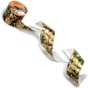 img 4 attached to 🎉 Havercamp Next Camo Poly Ribbon Roll: Hunter Themed Party Decor, Camouflage Motif - Ideal for Birthdays, Graduation, Father's Day!