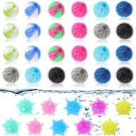 🐾 reduce pet hair and lint in laundry with 34-piece pet hair remover & washer balls logo