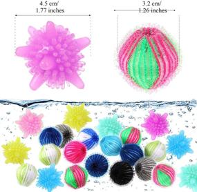 img 3 attached to 🐾 Reduce Pet Hair and Lint in Laundry with 34-Piece Pet Hair Remover & Washer Balls