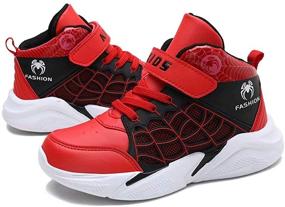 img 4 attached to Top-Rated Character Lightweight Basketball Volleyball Traveling Boys' Shoes