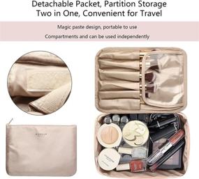 img 2 attached to 💄 Kayviex Cosmetic Waterproof Detachable Organizer: Staying Stylish and Organized Hassle-Free!