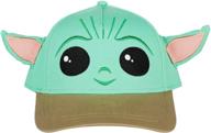 the mandalorian bioworld youth snapback hat - grogu the child logo