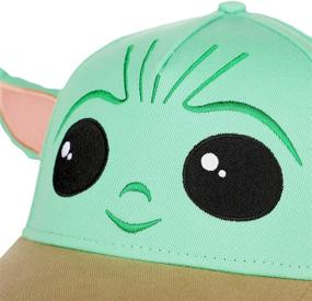 img 1 attached to The Mandalorian Bioworld Youth Snapback Hat - Grogu The Child