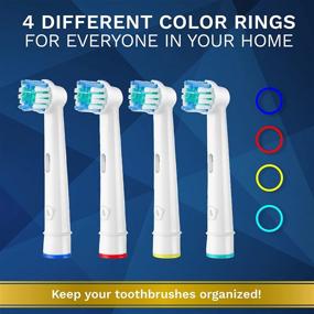 img 1 attached to 16-пакет заменяемых насадок для зубных щеток Aster для зубных щеток Oral-B - профессиональные заменяемые насадки для электрических зубных щеток