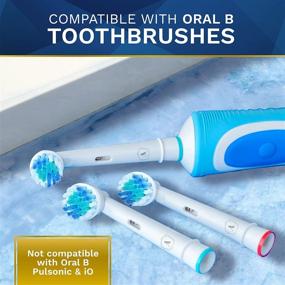 img 3 attached to 16-Pack Aster Replacement Toothbrush Heads for Oral-B Toothbrushes - Professional Electric Toothbrush Replacement Heads
