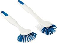 🧽 highly effective 2-piece multicolor nylon scrub brush set by good cook, ideal for medium-sized cleaning tasks logo
