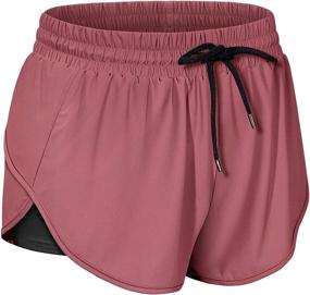 img 1 attached to 🏃 BLEVONH Women's Running Shorts with Drawstring Waist, Inner Liner, and Pocket