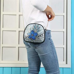 img 2 attached to Diamond Painting Crossbody Rhinestone Shoulder