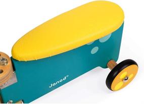 img 2 attached to Janod J08003 Hippo Ride On: The Perfect Playmate for Imaginative Adventures!