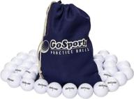 🏌️ gosports all purpose golf balls - 32 pack with tote bag: ideal for play or practice in white логотип