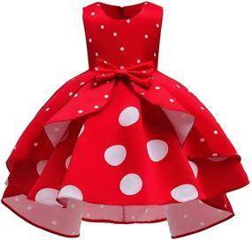 img 3 attached to 👗 Cichic Girls Party Dress: Princess Formal Dress for Girls - Elegant Baby Girls Dress (Ages 0-10 Years)