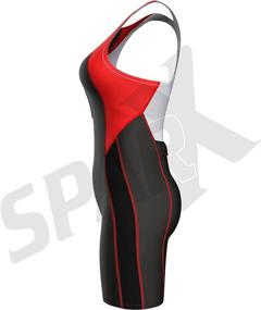 img 2 attached to 🏊 Sparx Women's Core Triathlon Suit with Integrated Bra for Cycling, Swimming, and Running - Tri Race Suit