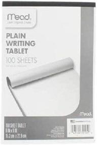img 1 attached to 📝 Mead 6x9 Writing Tablet: Superior Quality 100-sheet Plain Note Pad (70104)
