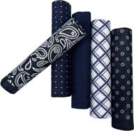 🧣 cotton luxury vintage handkerchief – men's 40x40cm accessories in handkerchiefs logo