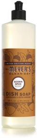 img 3 attached to 🍂 Mrs. Meyer's Clean Day Acorn Spice Dishwashing Liquid: Cruelty-Free Formula, 16oz Bottle