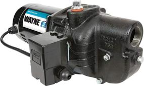 img 4 attached to 💪 Powerful Wayne SWS75 Shallow Well Jet Pump - 3/4 HP for Optimal Performance - Enhanced with 56914-WYN2 Technology - Sleek Black Design