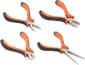 img 4 attached to The Perfect Tool: Pliers Combination Cutter Diagonal Cutting for Efficient Precision