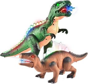 img 4 attached to 🦖 Unleash the Fun with JOYIN's Realistic Roaring Walking Dinosaur!