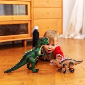 img 3 attached to 🦖 Unleash the Fun with JOYIN's Realistic Roaring Walking Dinosaur!