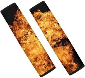 img 3 attached to Защитный плечевой автомобильный ремень Forchrinse Burning Seatbelt