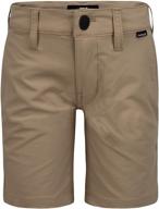 🩳 dri fit¿ chino walkshorts khaki: a perfect fit for boys' clothing shorts logo