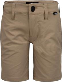 img 2 attached to 🩳 Dri FIT¿ Chino Walkshorts Khaki: A Perfect Fit for Boys' Clothing Shorts