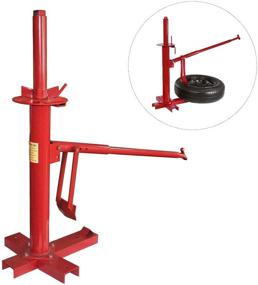 img 4 attached to 🔧 HTTMT Portable Tire Changer Machine for Cars, Trucks, and Motorcycles - Manual Bead Breaker, Weights Remover, Lift Stands - Easy to Use [P/N: US-ET-TOOL004-RED1]