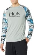 ☀️ huk gear men's sun protection gear logo