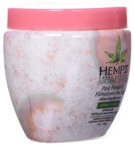 img 2 attached to 🛀 Hempz Pink Pomelo & Himalayan Sea Salt Herbal Body Scrub, 7 Oz, Pack of 1