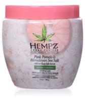 🛀 hempz pink pomelo & himalayan sea salt herbal body scrub, 7 oz, pack of 1 logo