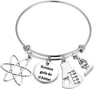 bauna biology chemistry bracelet graduation logo