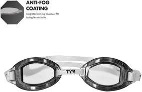 img 3 attached to Enhance Your Performance with TYR Team Sprint Performance Goggle