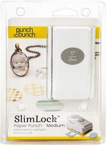 img 3 attached to 👊 Punch Bunch SlimLock SL2-OVAL Medium Punch - Oval Shape 1"x.75