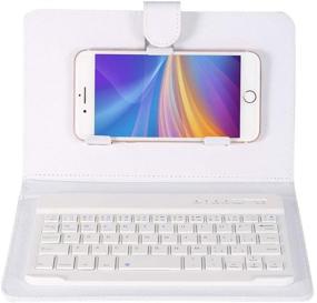 img 4 attached to Serounder Bluetooth Keyboard Universal Wireless Tablet Accessories