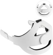 seltureone oculus quest 2 head strap replacement - adjustable comfortable head cushion strap to reduce pressure on quest 2 headset elite strap - white logo