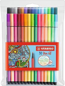 img 4 attached to 🎨 Vibrant and Reliable: STABILO Pen 68 Wallet with 30 Beautiful Colors