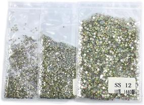 img 4 attached to Rhinestone Crystal Decoration Rhinestones Flatback Sewing