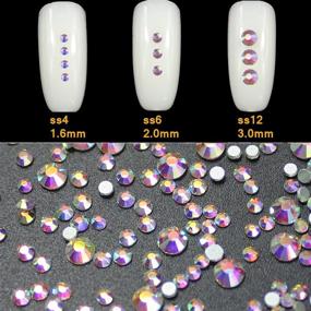 img 2 attached to Rhinestone Crystal Decoration Rhinestones Flatback Sewing