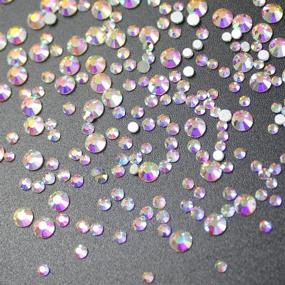 img 1 attached to Rhinestone Crystal Decoration Rhinestones Flatback Sewing