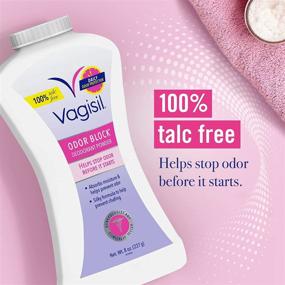 img 2 attached to 🌸 Vagisil Odor Block Feminine Deodorant Powder: Talc-Free, Gynecologist Tested, 8oz (Packaging May Vary)