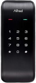 img 4 attached to 🔒 Alfred International ALFDB2BL: Smart Bluetooth Deadbolt with Touchscreen Keypad & 20 Pin Code Security