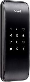 img 3 attached to 🔒 Alfred International ALFDB2BL: Smart Bluetooth Deadbolt with Touchscreen Keypad & 20 Pin Code Security