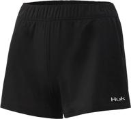 huk deckhand short performance quick drying логотип