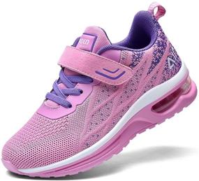 img 4 attached to MEHOTO Athletic Lightweight Breathable Sneakers: Stylish Girls' Shoes and Athletic Footwear