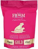 🐶 premium nutrition for growing pups: fromm puppy gold dry dog food, 5-pound bag logo